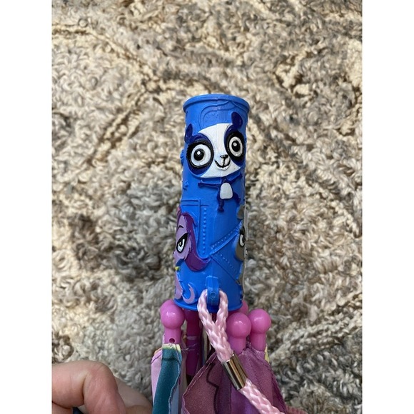 LPS Littlest Pet Shop YOUTH Kids Purple Puppy Umbrella 2014 Collectible - Picture 4 of 11